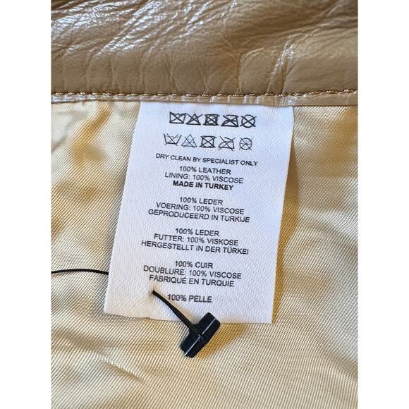 Dries Van Noten Patent Women's Leather Straight Pants - Picture 4 of 4